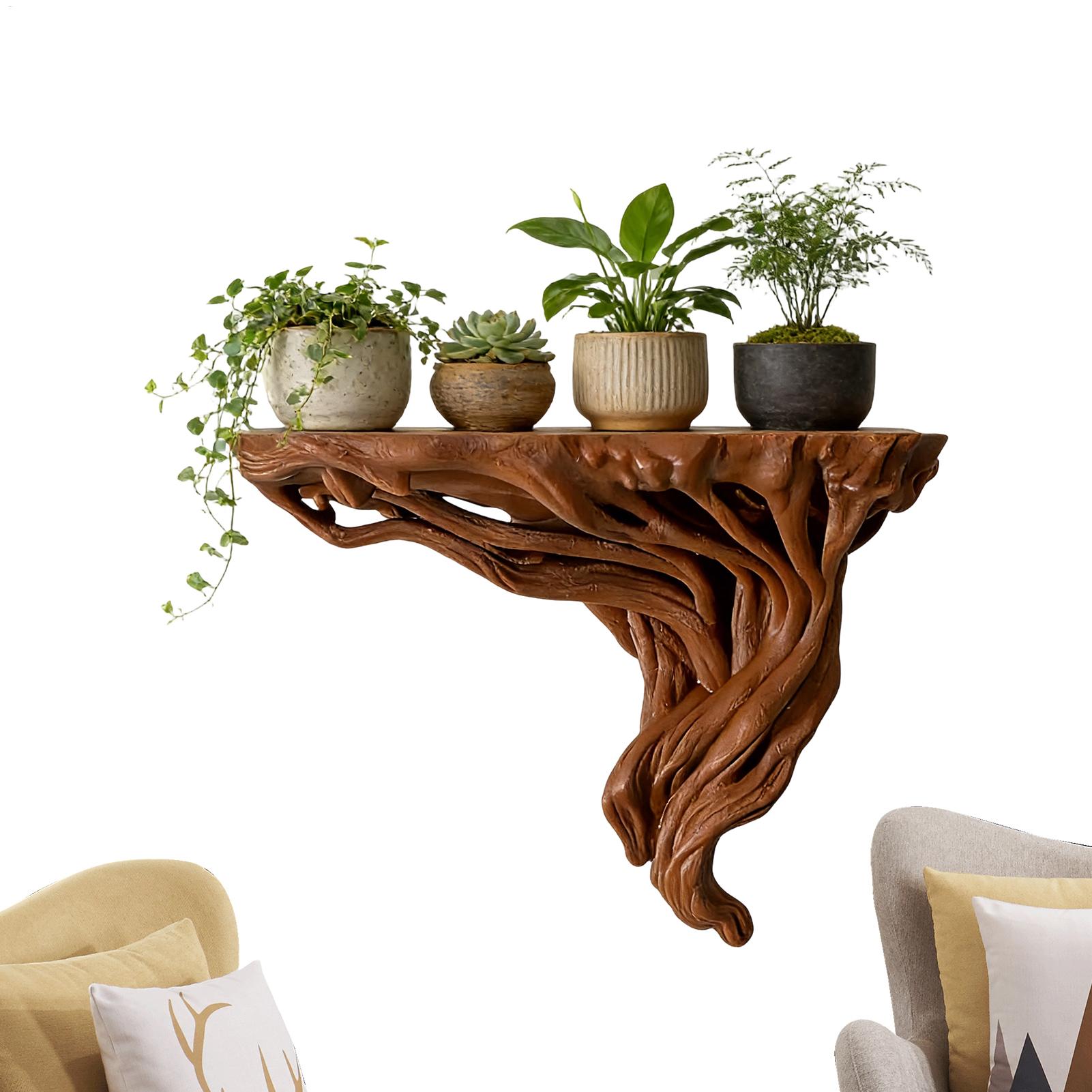 Ağaç Kökü Şeklinde Raf Duvar R - Home Bar Shelf incelemesi ve fiyatı