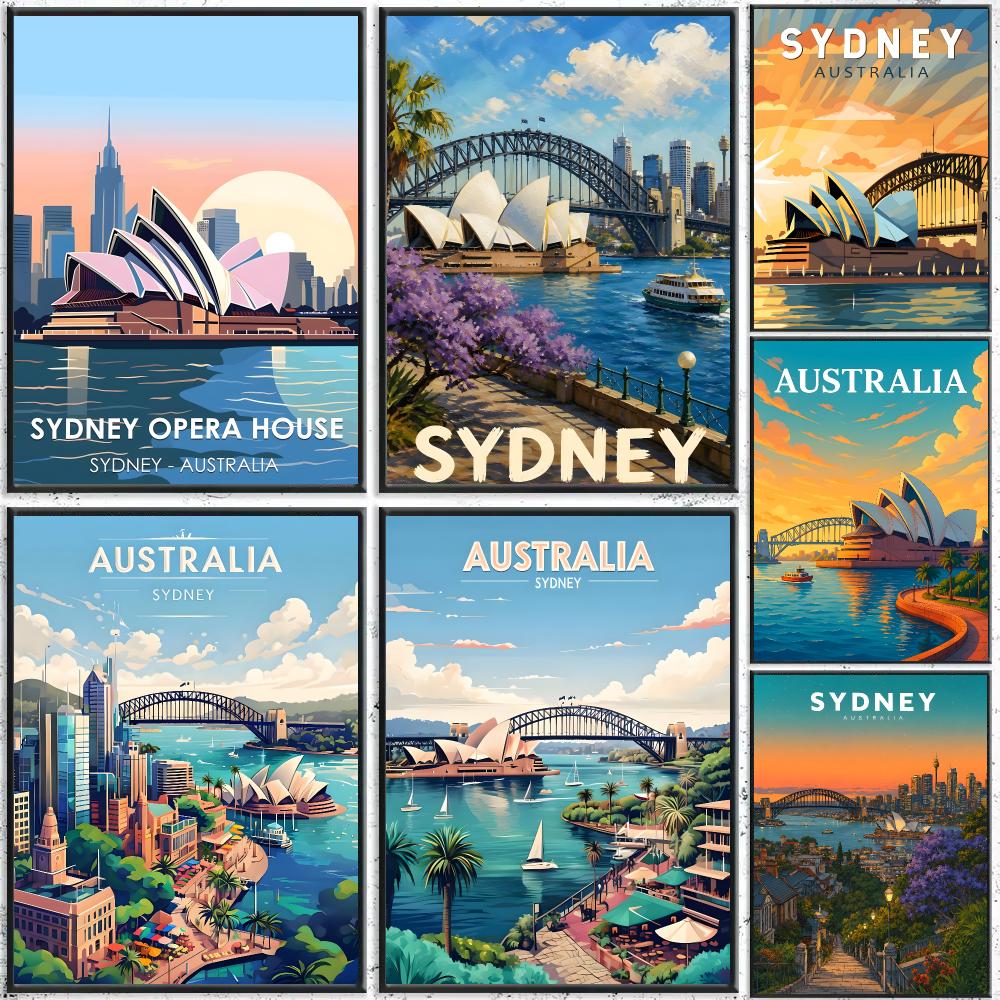 Art Sydney Travel Sanat Poster - Home Bar Sydney incelemesi ve fiyatı