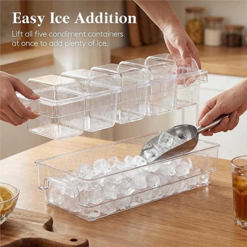 A27F-Bar Malzemeleri İçin Taco - Garnish Tray Set incelemesi ve fiyatı