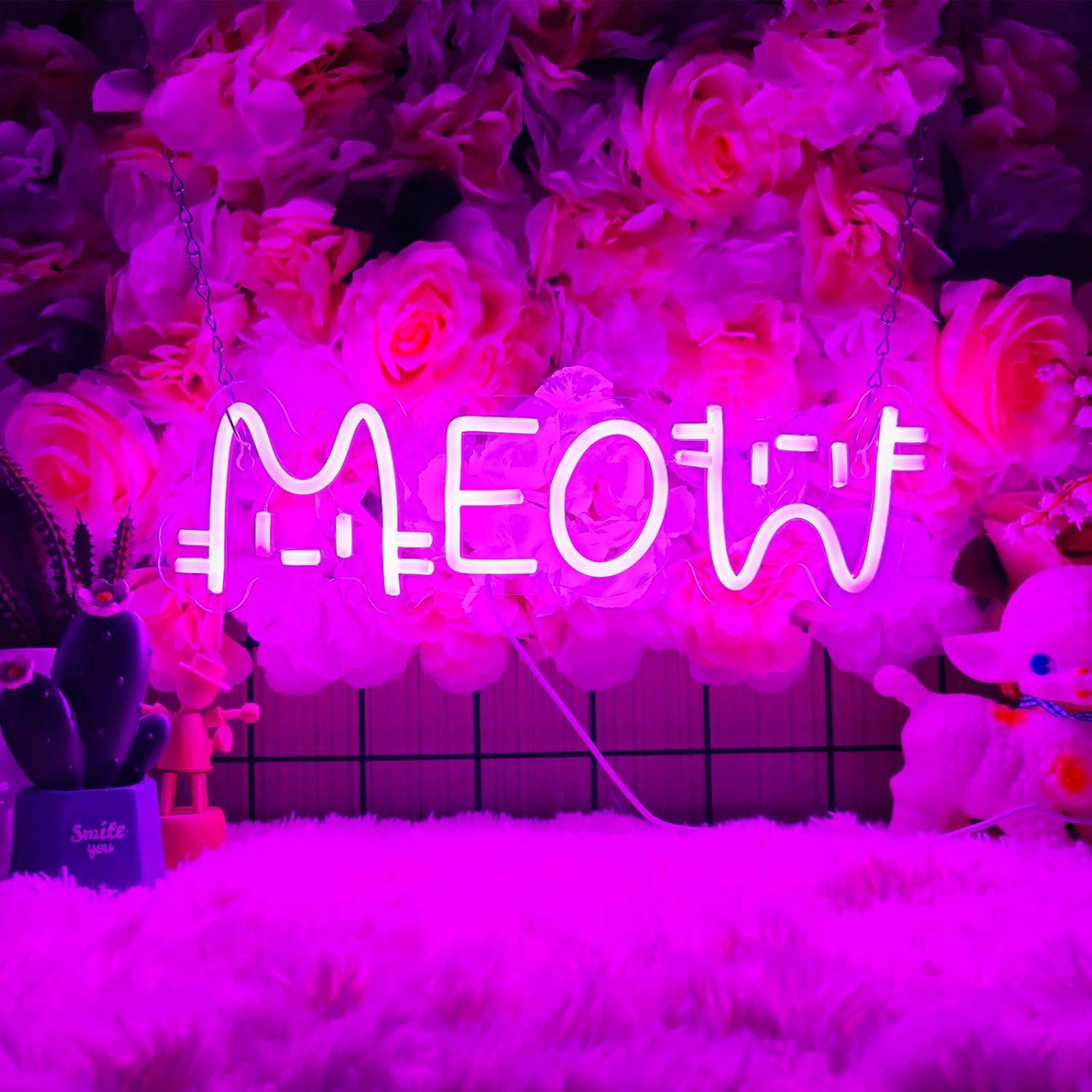 Miyav Neon Tabela Kedi USB Güç - Home Bar Cafe incelemesi ve fiyatı